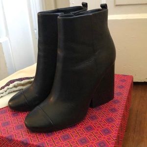 Tory Burch Booties- worn once!